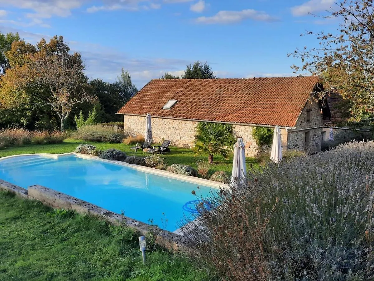 Gite De L'Ane Papillon-3 Chb- Piscine-Jardin Saint-Cirq-Souillaguet 0*,  France